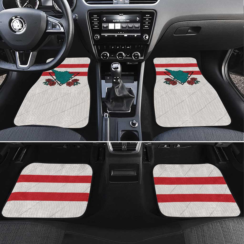 Italy Tuscany Car Mats Pegasus With Map Style - Wonder Print Shop