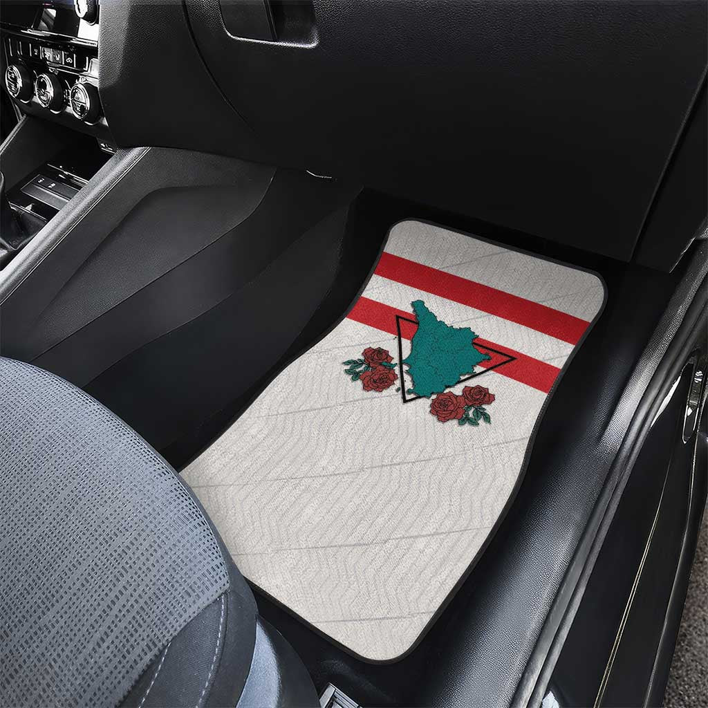 Italy Tuscany Car Mats Pegasus With Map Style - Wonder Print Shop