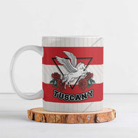 Italy Tuscany Ceramic Mug Pegasus With Map Style - Wonder Print Shop