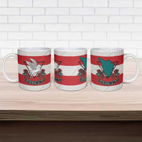 Italy Tuscany Ceramic Mug Pegasus With Map Style - Wonder Print Shop