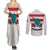 Italy Tuscany Couples Matching Summer Maxi Dress and Long Sleeve Button Shirt Pegasus With Map Style LT19