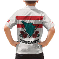 Italy Tuscany Family Matching Mermaid Dress and Hawaiian Shirt Pegasus With Map Style LT19