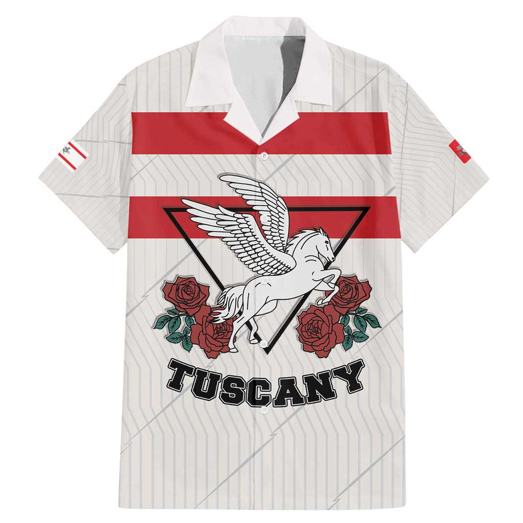 Italy Tuscany Family Matching Mermaid Dress and Hawaiian Shirt Pegasus With Map Style LT19