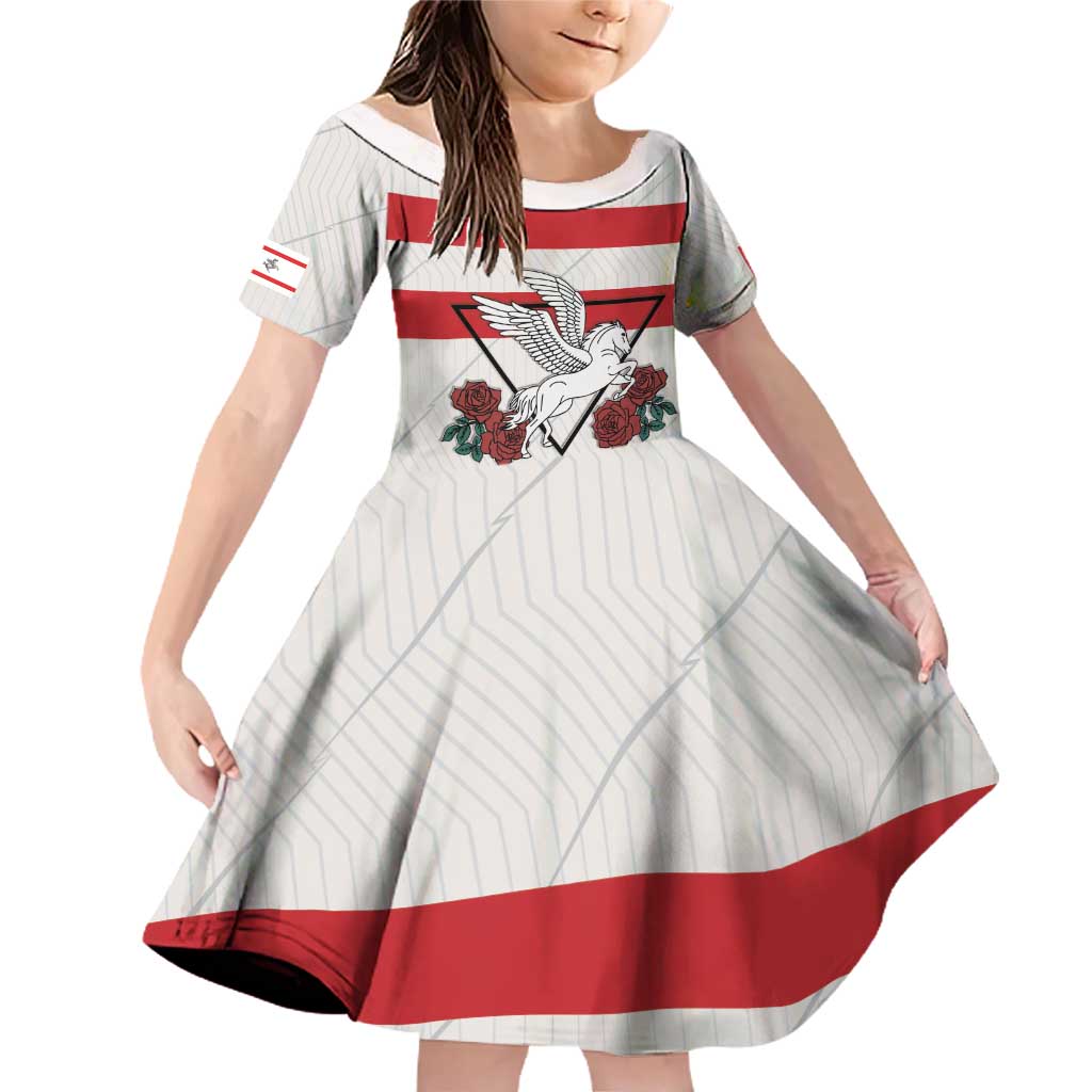 Italy Tuscany Family Matching Off Shoulder Short Dress and Hawaiian Shirt Pegasus With Map Style LT19