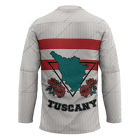 Italy Tuscany Hockey Jersey Pegasus With Map Style - Wonder Print Shop