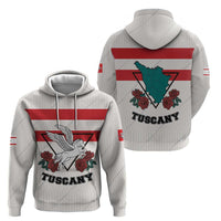 Italy Tuscany Hoodie Pegasus With Map Style LT19