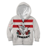 Italy Tuscany Kid Hoodie Pegasus With Map Style LT19