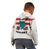 Italy Tuscany Kid Hoodie Pegasus With Map Style LT19