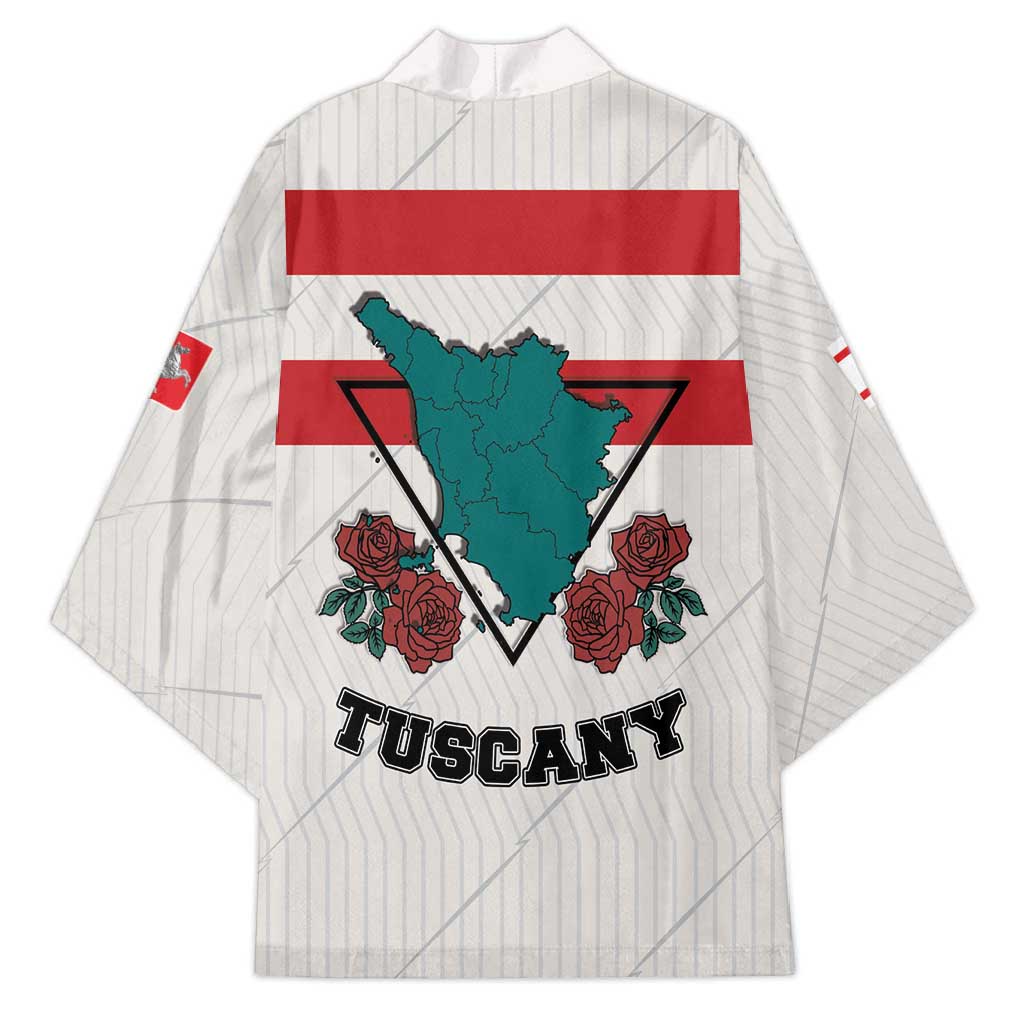 Italy Tuscany Kimono Pegasus With Map Style - Wonder Print Shop