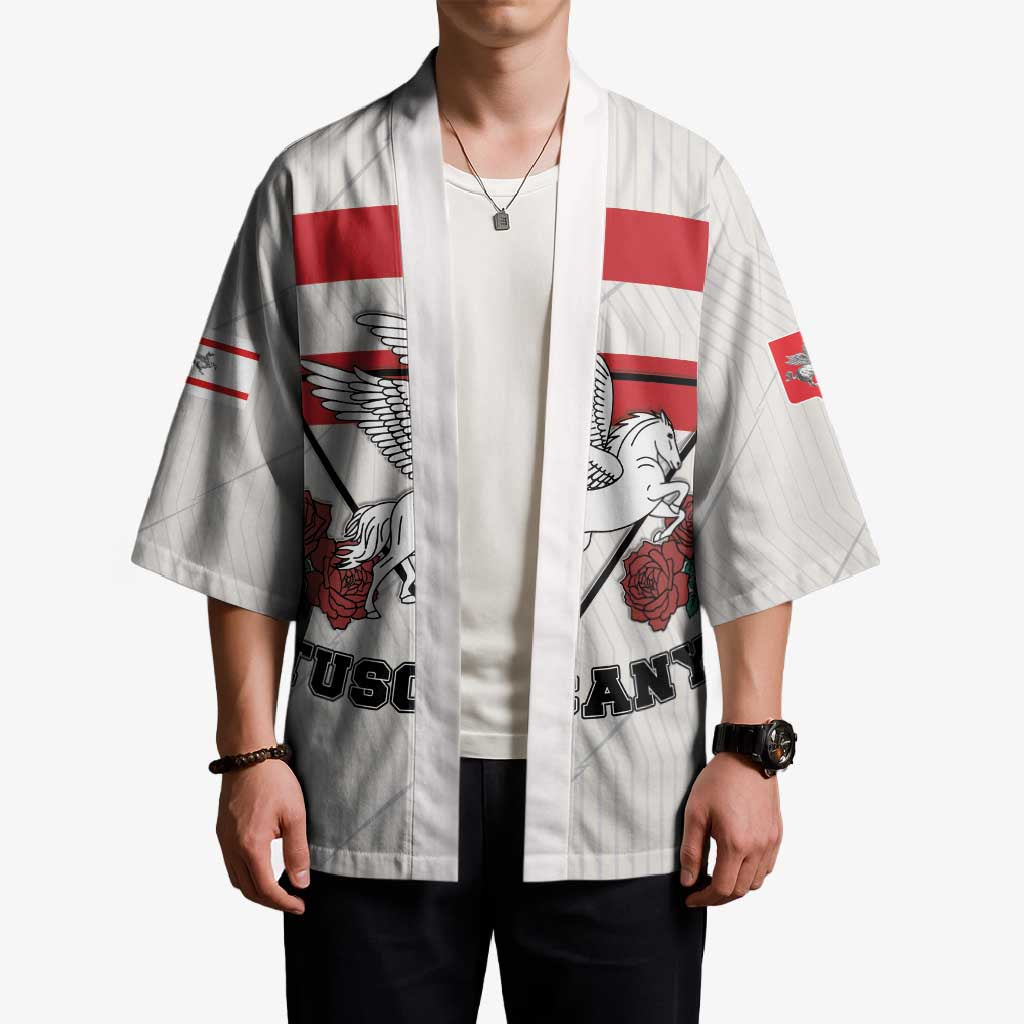 Italy Tuscany Kimono Pegasus With Map Style - Wonder Print Shop