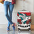Italy Tuscany Luggage Cover Pegasus With Map Style - Wonder Print Shop