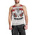 Italy Tuscany Men Tank Top Pegasus With Map Style LT19