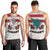 Italy Tuscany Men Tank Top Pegasus With Map Style LT19