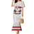Italy Tuscany Mermaid Dress Pegasus With Map Style LT19