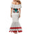 Italy Tuscany Mermaid Dress Pegasus With Map Style LT19
