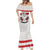 Italy Tuscany Mermaid Dress Pegasus With Map Style LT19