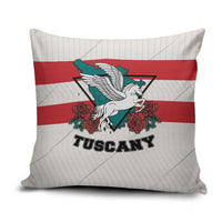 Italy Tuscany Pillow Cover Pegasus With Map Style - Wonder Print Shop