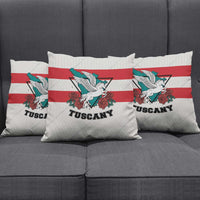 Italy Tuscany Pillow Cover Pegasus With Map Style - Wonder Print Shop