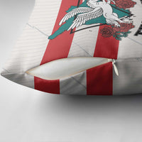 Italy Tuscany Pillow Cover Pegasus With Map Style - Wonder Print Shop