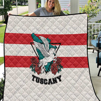 Italy Tuscany Quilt Pegasus With Map Style - Wonder Print Shop