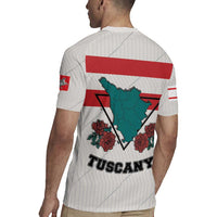 Italy Tuscany Rugby Jersey Pegasus With Map Style LT19