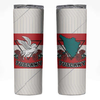 Italy Tuscany Skinny Tumbler Pegasus With Map Style - Wonder Print Shop