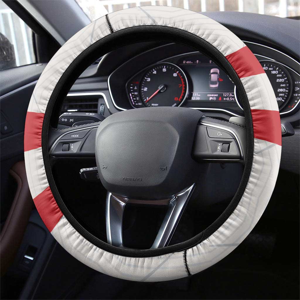Italy Tuscany Steering Wheel Cover Pegasus With Map Style - Wonder Print Shop