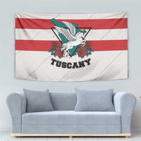 Italy Tuscany Tapestry Pegasus With Map Style - Wonder Print Shop