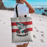 Italy Tuscany Tote Bag Pegasus With Map Style - Wonder Print Shop