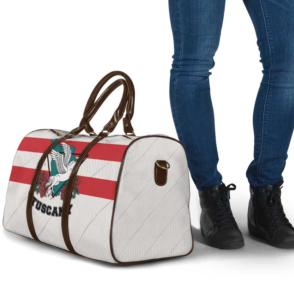 Italy Tuscany Travel Bag Pegasus With Map Style - Wonder Print Shop