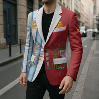 Custom Argentina Spain 2026 World Final Football Blazer Road To Glory