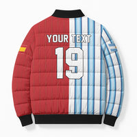 Custom Argentina Spain 2026 World Final Football Bomber Puffer Jacket Road To Glory