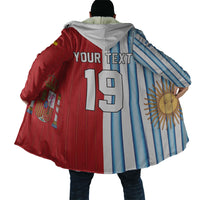 Custom Argentina Spain 2026 World Final Football Cloak Road To Glory