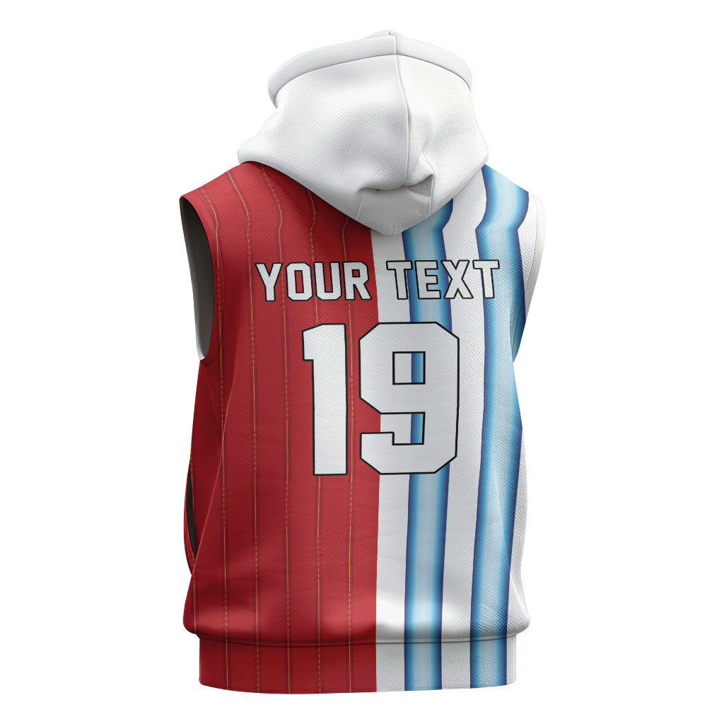 Custom Argentina Spain 2026 World Final Football Sleeveless Hoodie Road To Glory