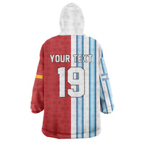 Custom Argentina Spain 2026 World Final Football Wearable Blanket Hoodie Road To Glory