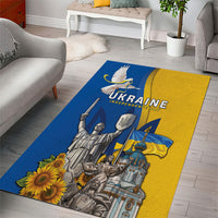 Ukraine Independence Day Area Rug Tryzub Heritage Freedom Pride
