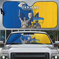 Ukraine Independence Day Auto Sun Shade Tryzub Heritage Freedom Pride