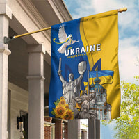 Ukraine Independence Day Garden Flag Tryzub Heritage Freedom Pride
