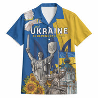 Personalized Ukraine Independence Day Hawaiian Shirt Tryzub Heritage Freedom Pride