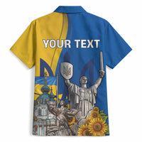 Personalized Ukraine Independence Day Hawaiian Shirt Tryzub Heritage Freedom Pride