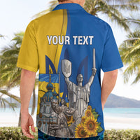 Personalized Ukraine Independence Day Hawaiian Shirt Tryzub Heritage Freedom Pride