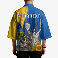 Personalized Ukraine Independence Day Kimono Tryzub Heritage Freedom Pride