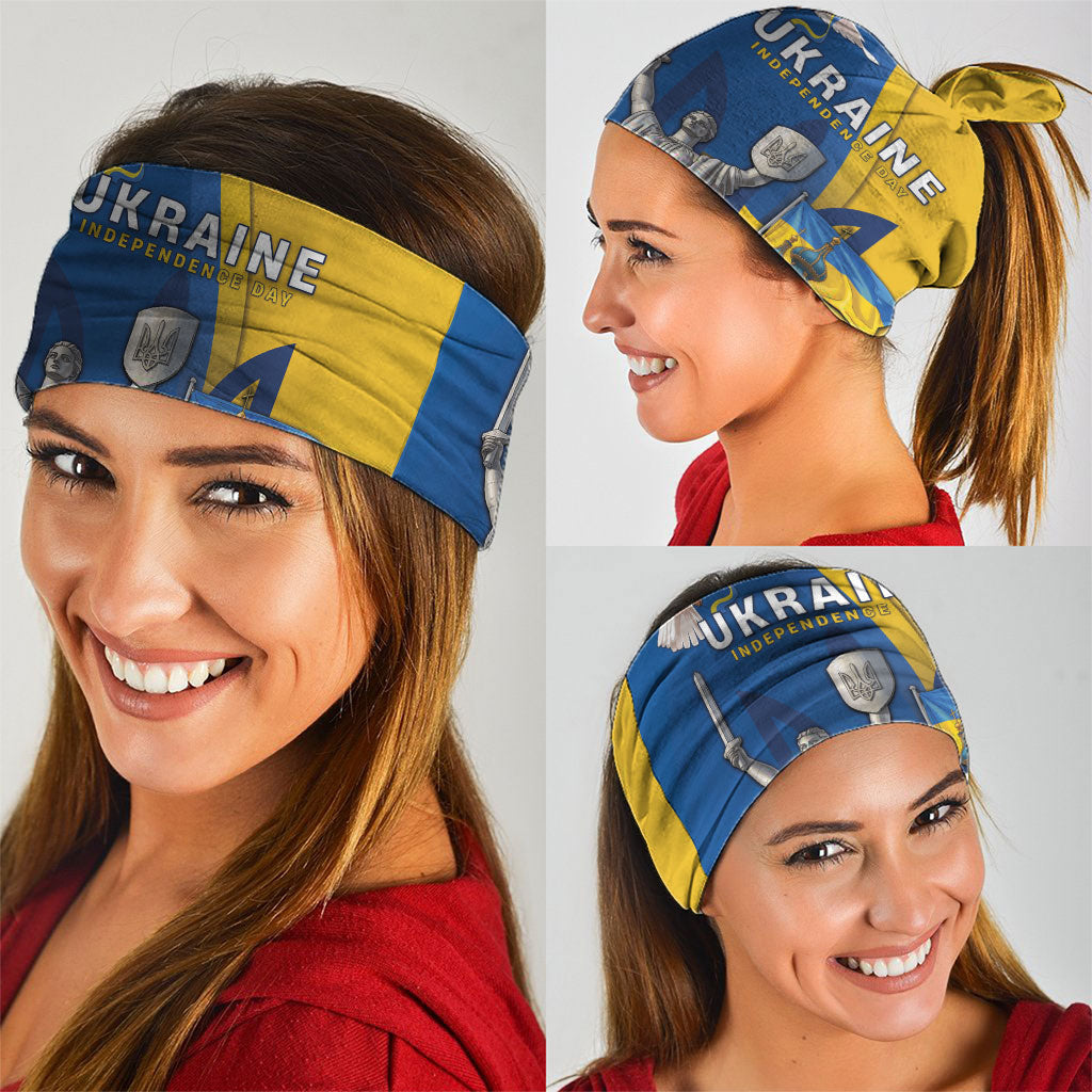 Ukraine Independence Day Neck Gaiter Tryzub Heritage Freedom Pride