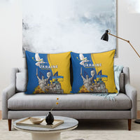 Ukraine Independence Day Pillow Cover Tryzub Heritage Freedom Pride
