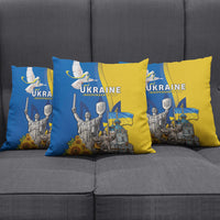 Ukraine Independence Day Pillow Cover Tryzub Heritage Freedom Pride