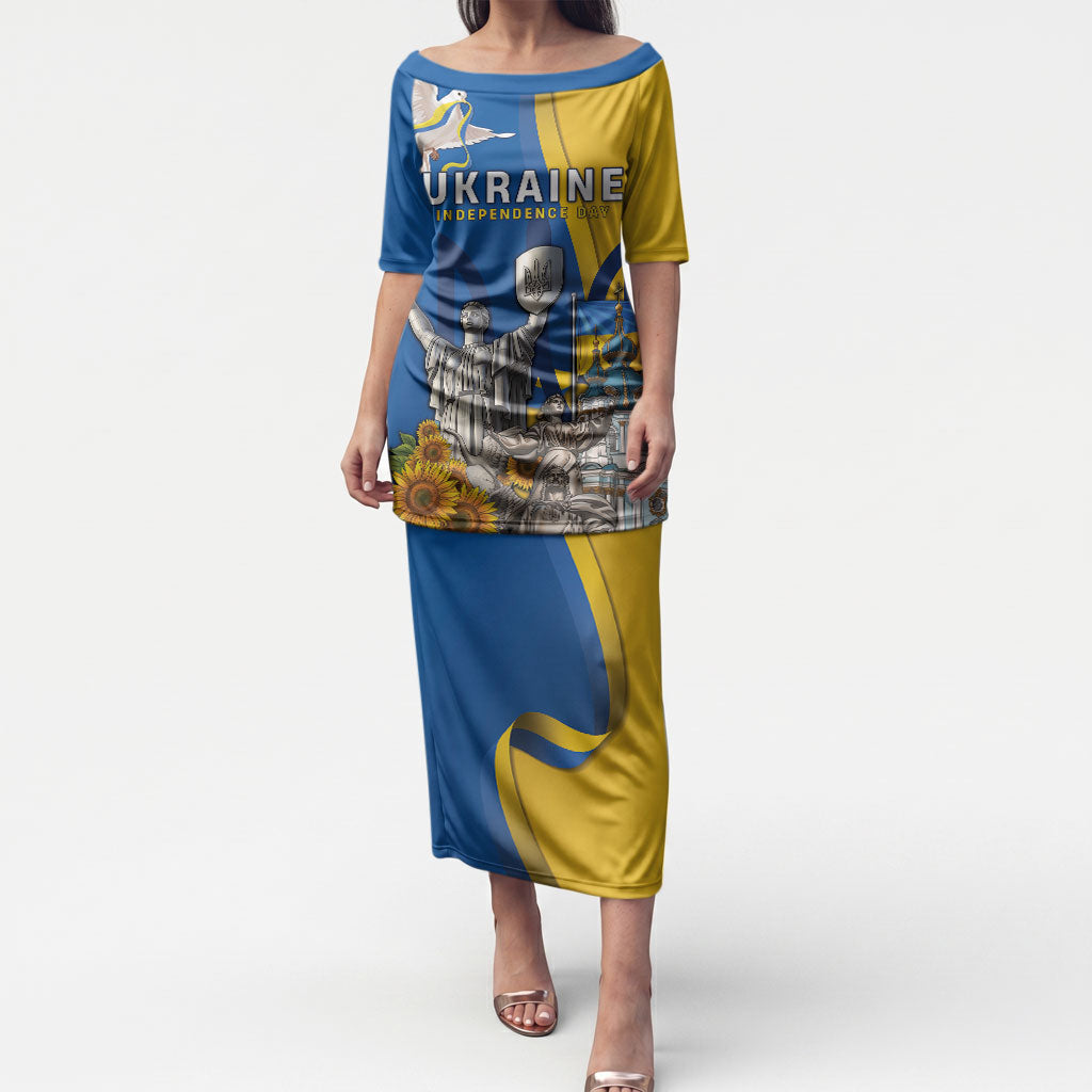 Personalized Ukraine Independence Day Puletasi Tryzub Heritage Freedom Pride