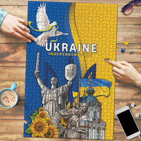 Ukraine Independence Day Puzzle Tryzub Heritage Freedom Pride
