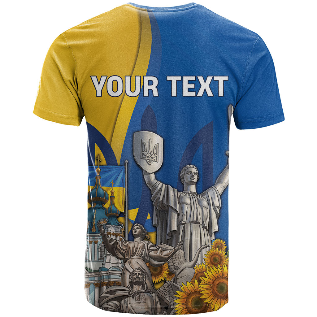 Personalized Ukraine Independence Day T Shirt Tryzub Heritage Freedom Pride