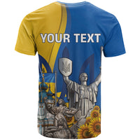 Personalized Ukraine Independence Day T Shirt Tryzub Heritage Freedom Pride