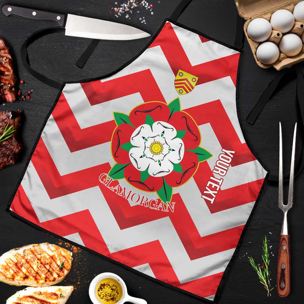 Personalized Glamorgan Wales Apron The Tudor Rose Of Wales - Wonder Print Shop
